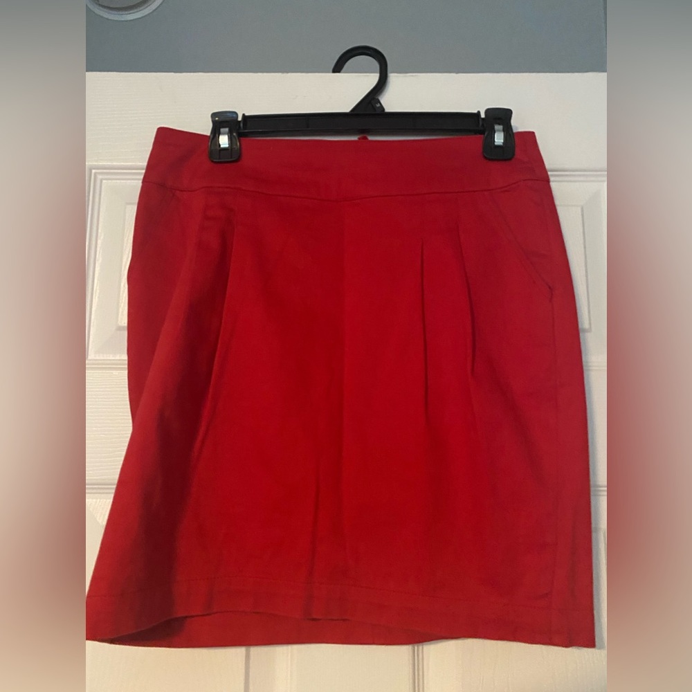 Cute red pencil skirt❤️